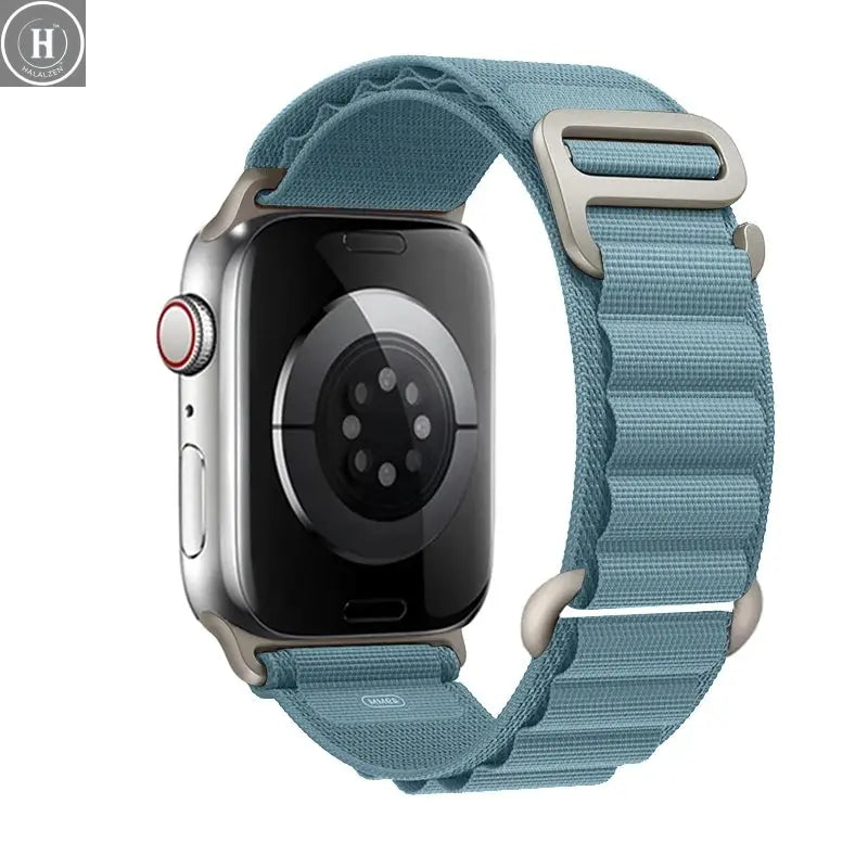 for Apple watch Straps 45mm 46mm 49mm 42mm iwatch Band 44mm 40mm Nylon Alpine bracelet correa Series 10 9 8 7 6 11 SE Ultra 2 3 HALALZEN