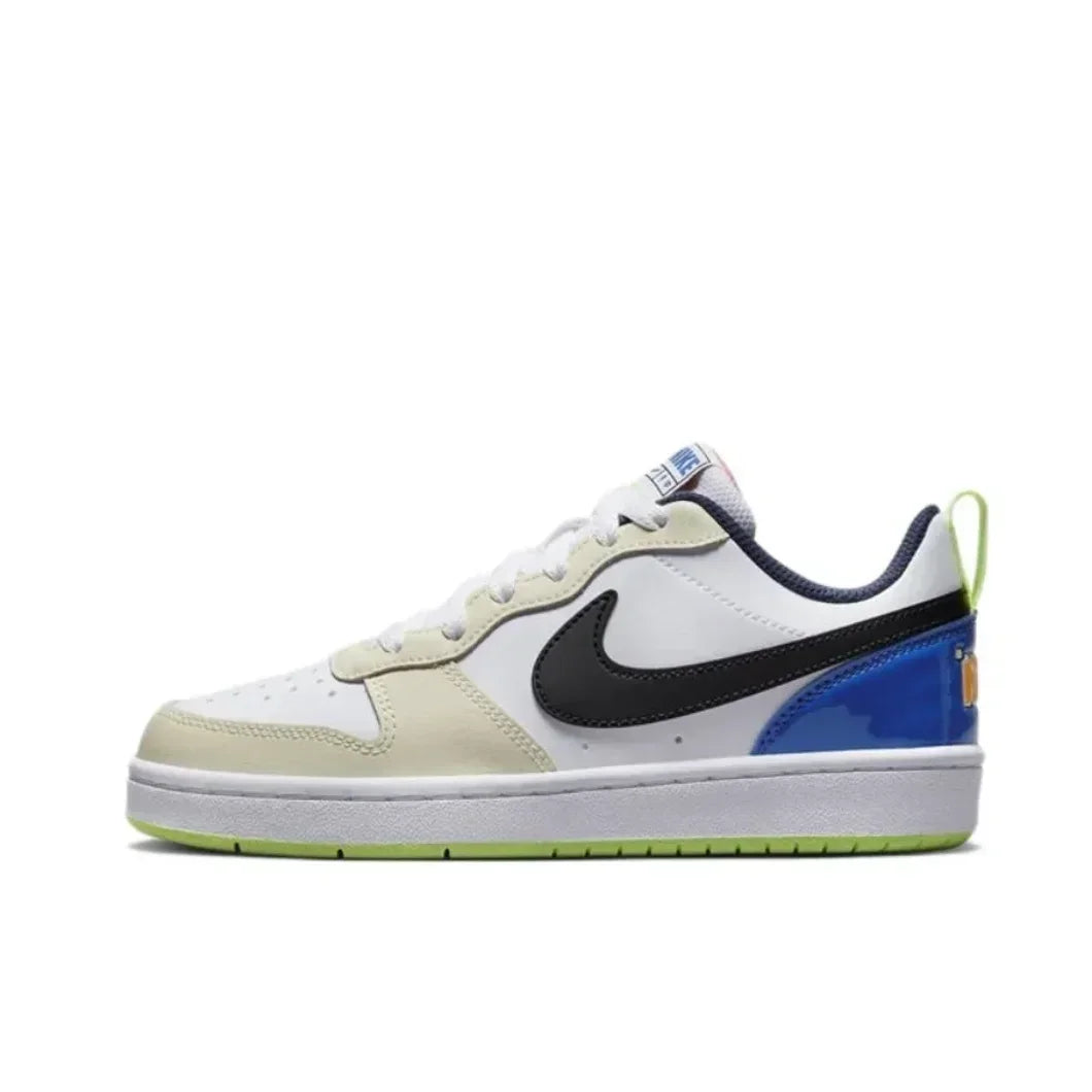 Nike Court Borough Low 2 GS Sneakers Youth Comfortable Wearable Casual Shoes Classic Retro Trend Casual Shoes Ice Cream Colors