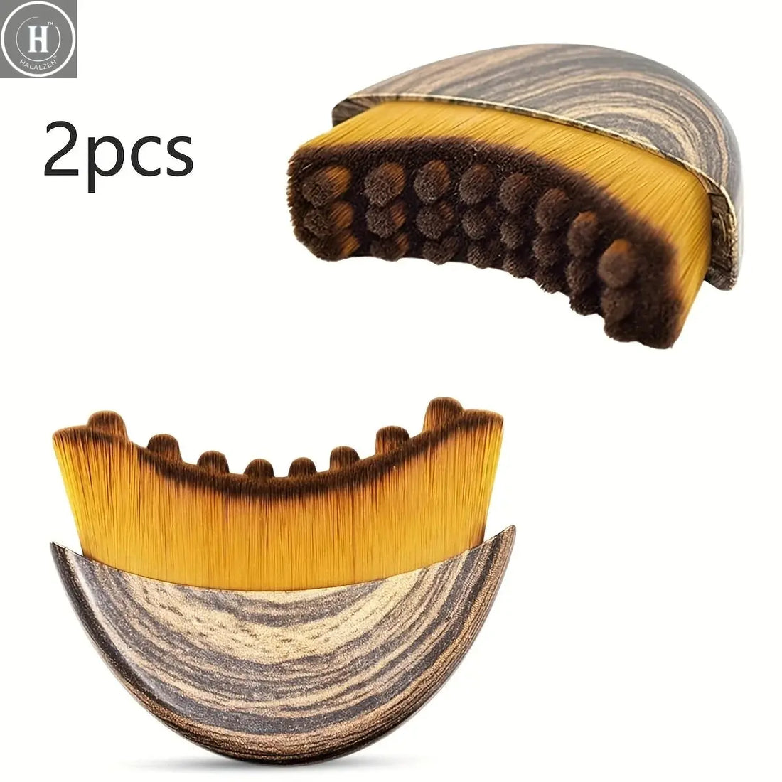 1/3 Pack Lymphatic Contour Facial Brush Gua Sha Eye and Neck Care Brush Lymphatic Contour Brush Crescent Brush Facial Brush Massage Care Brush Cleansing Brush HALALZEN