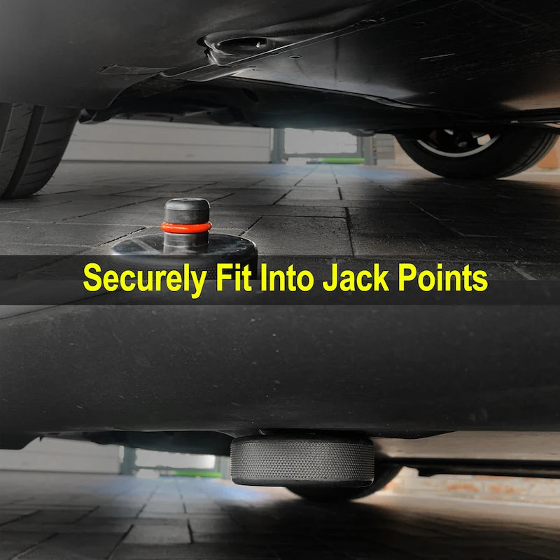 Rubber Floor Lifting Jack Pad Axle Stand Adapter Wear-resistant Support Chassis Car Tire Repair Tesla Model 3 S X Y