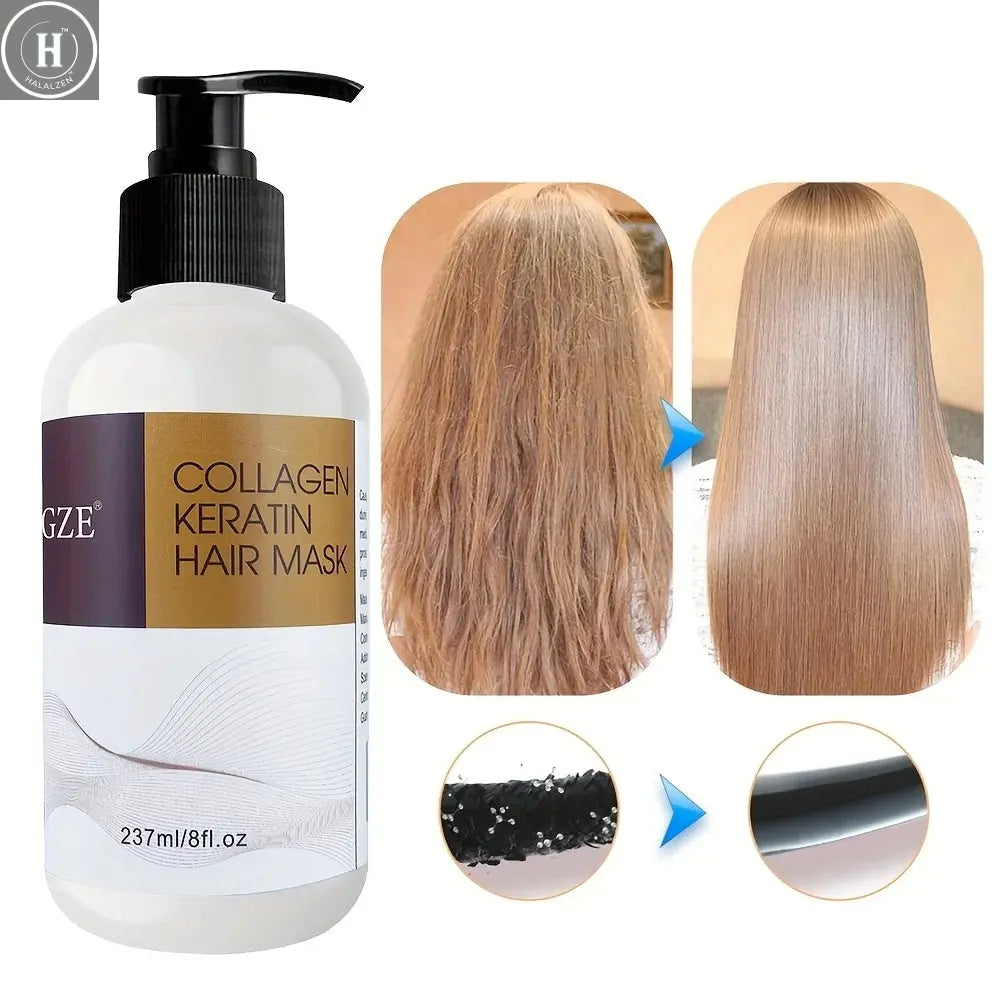 GZE Biotin Collagen Shampoo Bar  Clarifying Shampoo for Men & Women Strengthening HALALZEN