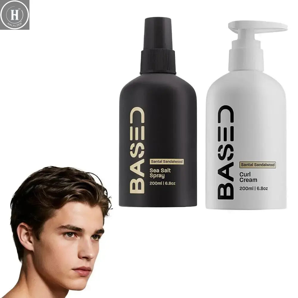 Sea Salt Spray Anti-Fade Hair Styling Spray Nourishing hair Heat Treating hair ends for Full and Fluffy Hair Leave-In Hair Spray HALALZEN