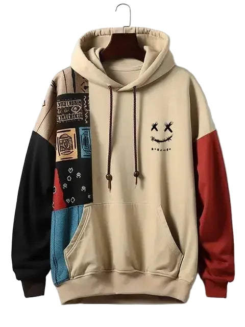 New Autumn Hoodie For Men Long Sleeve Sweatshirt Fashion Street Hoody Pullover Oversized Tops