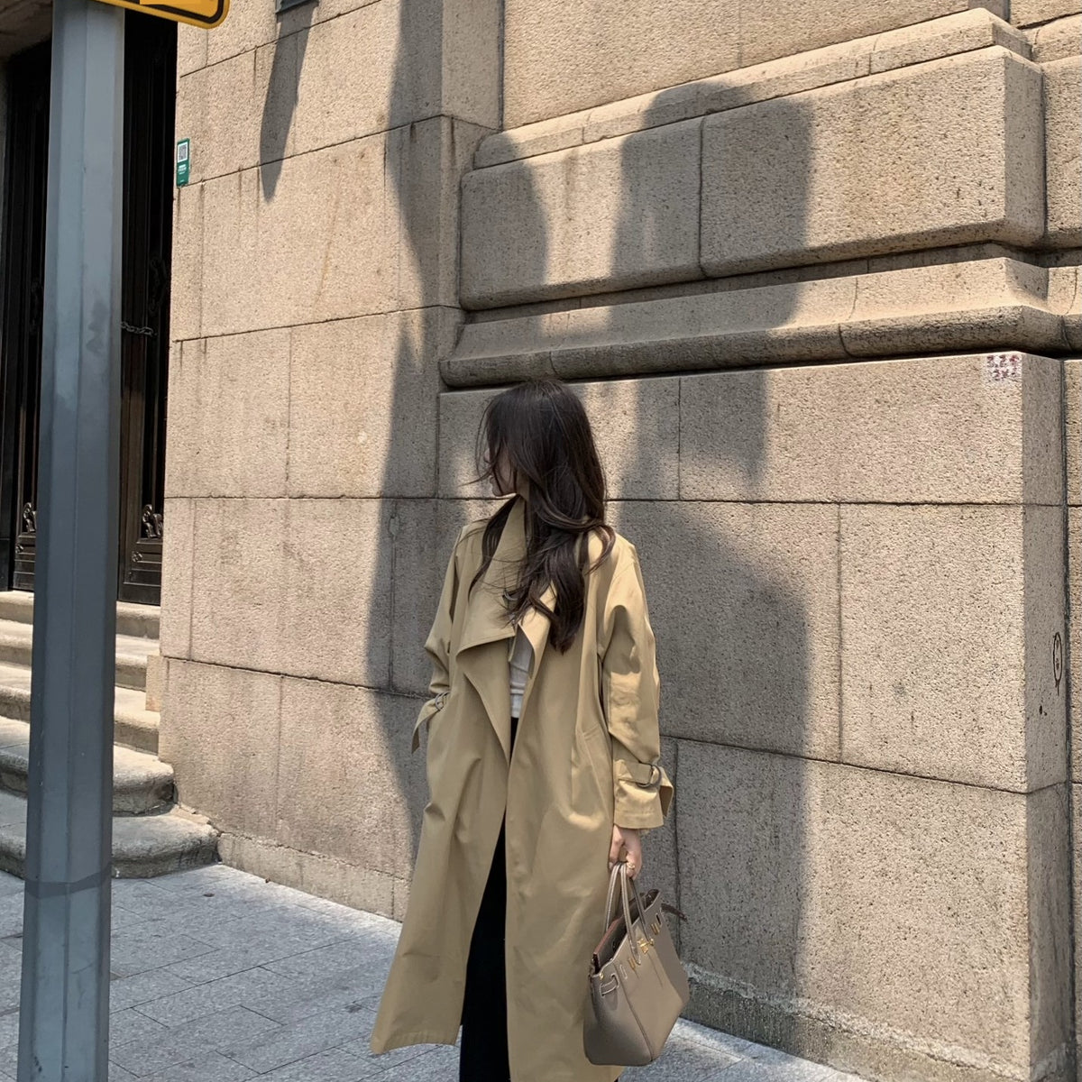 Autumn Gentle Elegant Long Trench Coat