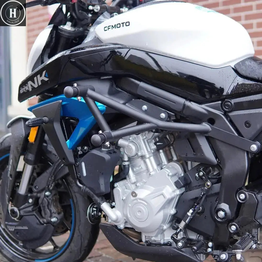 For CFMOTO 675SR 675SR-R 675SS 675NK 675 NK 675 SR SS  Motorcycle Highway Bumper Engine Guard Crash Bars Protector Accessories HALALZEN