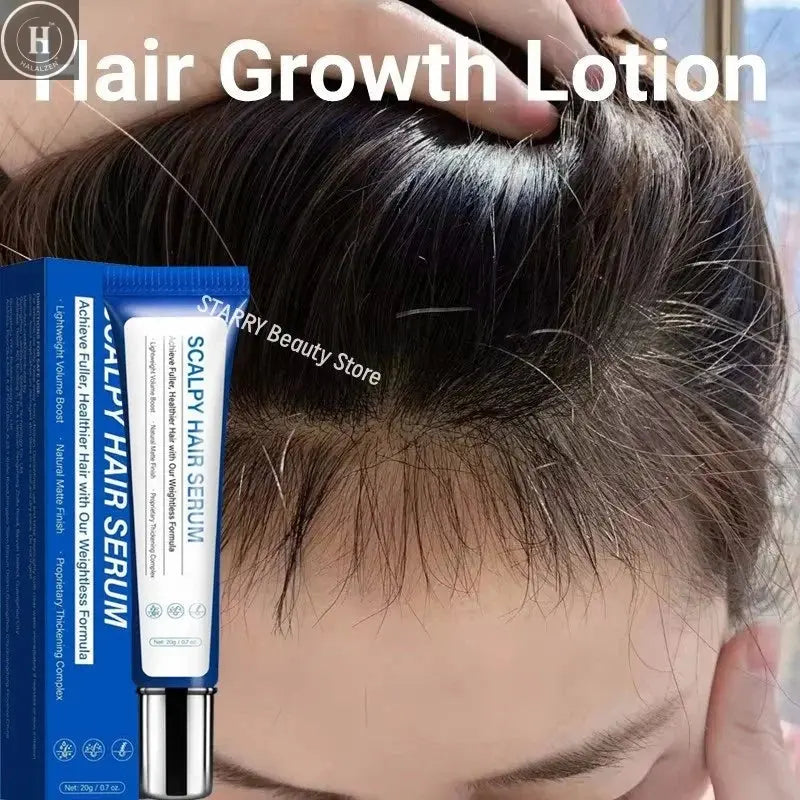 Fast Hair Growth Serum Hair Regrowth Essential Oil Anti Hair loss Repair Damaged Scalp Women Men Anti Baldness Hair Growth Care HALALZEN
