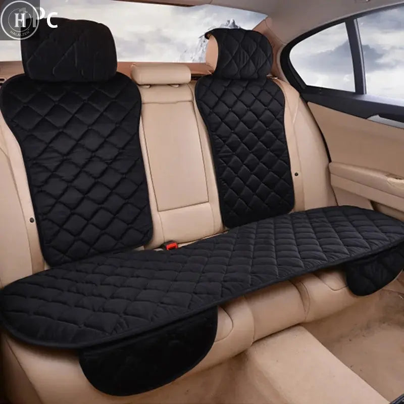 SEAMETAL Winter Car Seat Cover Soft Warm Car Seat Cushion Universal Plush Interior Protector Mat Auto Seats Cover Accessories HALALZEN