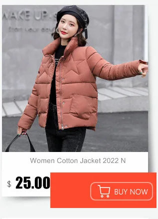 Winter Women 2023 New Korean Fashion Oversized Hooded Jackets Thicken Warm waterproof Casual Long Coats