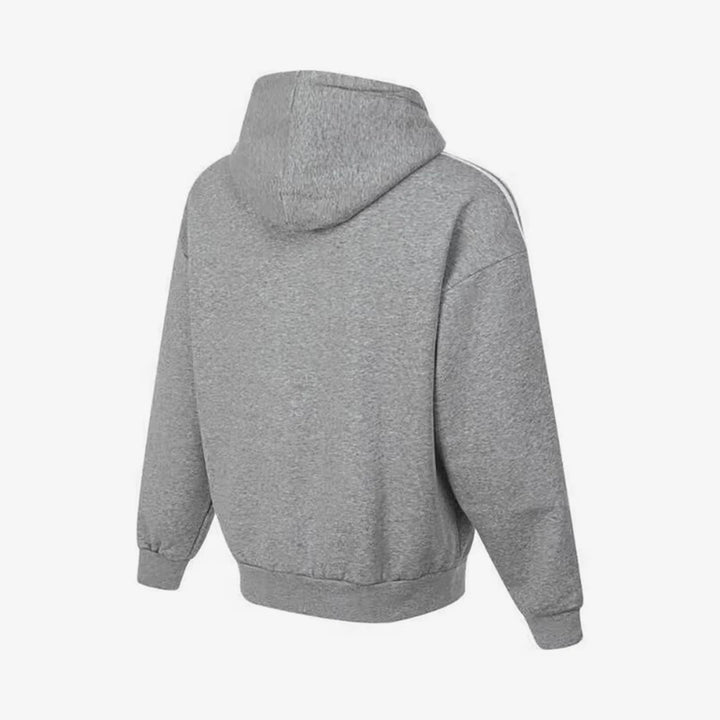 Adidas genuine Men's Striped Warm Fleece Hoodie JP1076