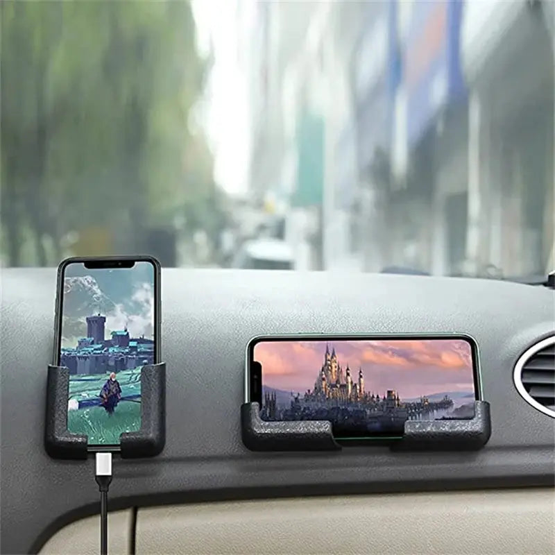 1-2Pair Self-Adhesive Dashboard Phone Mount Holder Car Phone Holder Universal Auto Gravity GPS Stand Rack Car Accessories HALALZEN