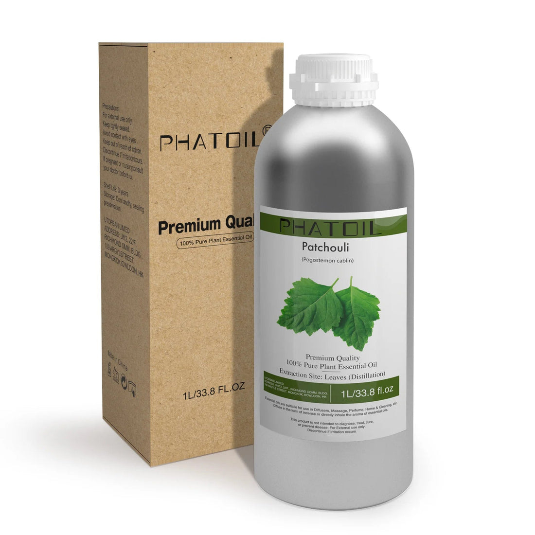 PHATOIL 1000ML Natural Plant Essential Oils for Humidifier Diffuser Peppermint Sandalwood Bergamot Aromatherapy Essential Oil HALALZEN