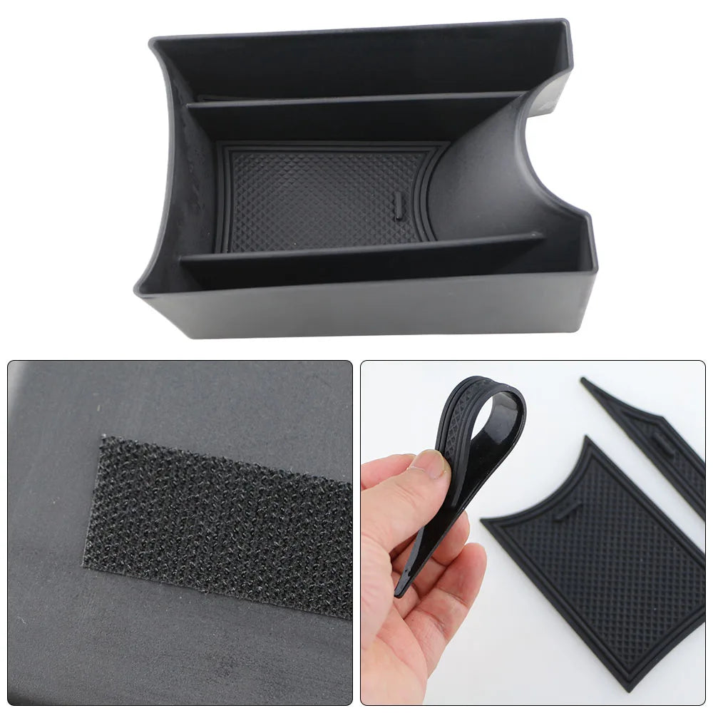 For Volkswagen VW UP 2013-2021 Car Center Console Armrest Storage Box Car Organizer Stowing Container Interior Accessories