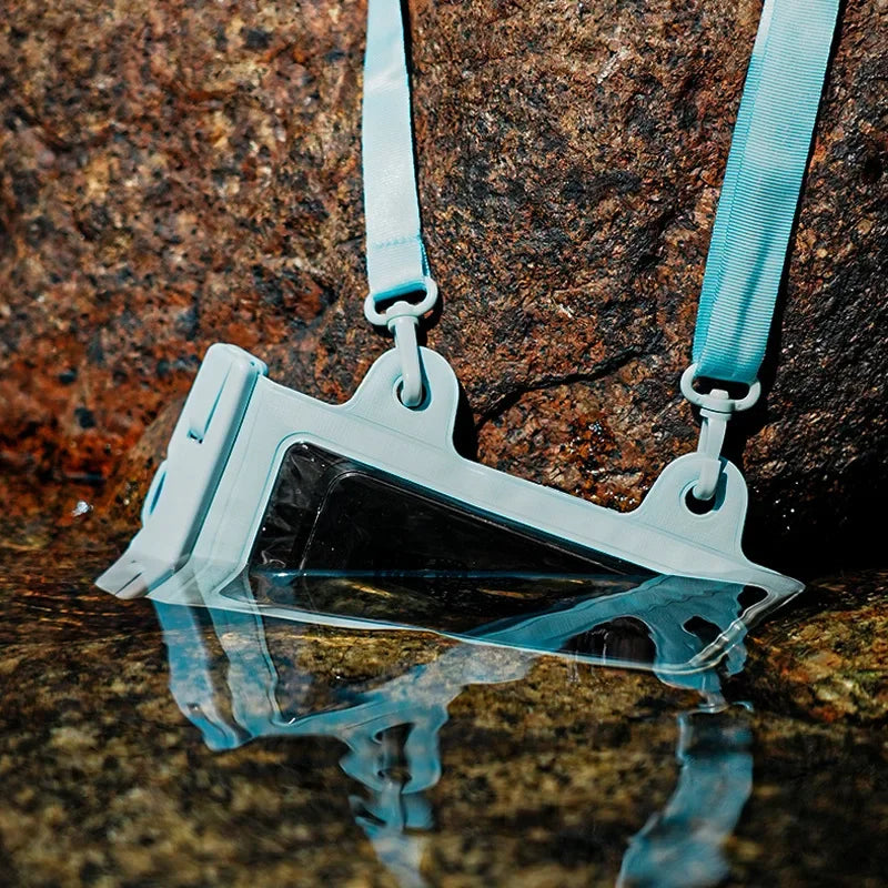 Outdoor Crossbody Waterproof Phone Bag Touchscreen Compatible Ipx8 Level Durable Mobile Phone Case For Swimming And Diving