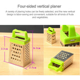 Fruit Vegetable Grater Peeler Stainless Steel Peeling Machine Portable Manual Multifunction Grater Peeler Home Kitchen Tool Halalzen