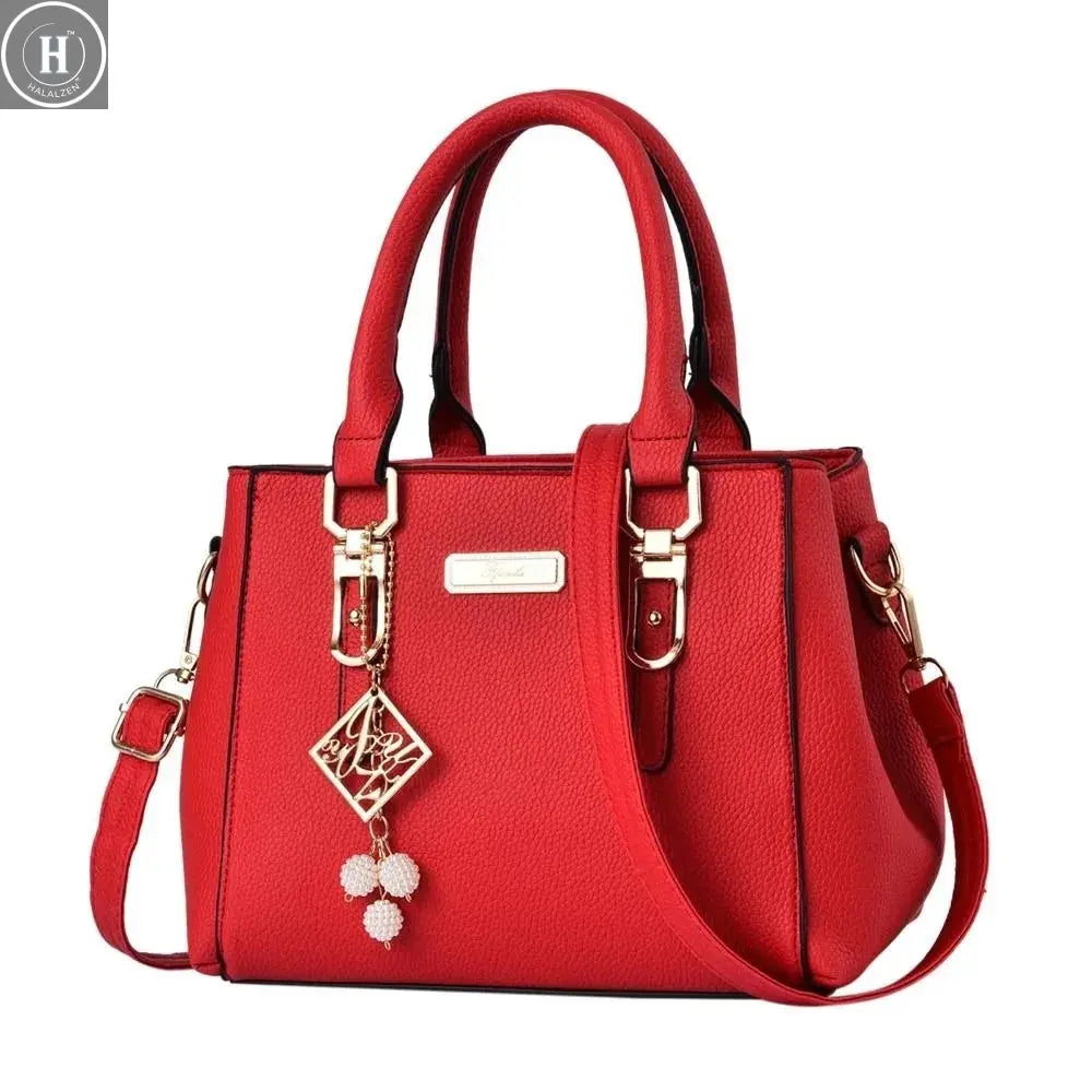 Handbags For Women Shoulder Bags Casual Leather Messenger Bag Large Capacity Handbag Women's Bags HALALZEN