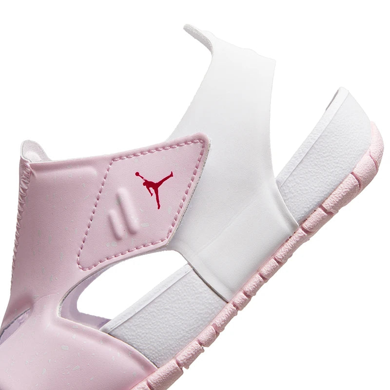 Nike Children's Shoes Jordan Flare (Ps) Slippers and Sandals Lightweight Velcro Comfortable Children's Shoes Beach Casual Shoes Ci7849-608