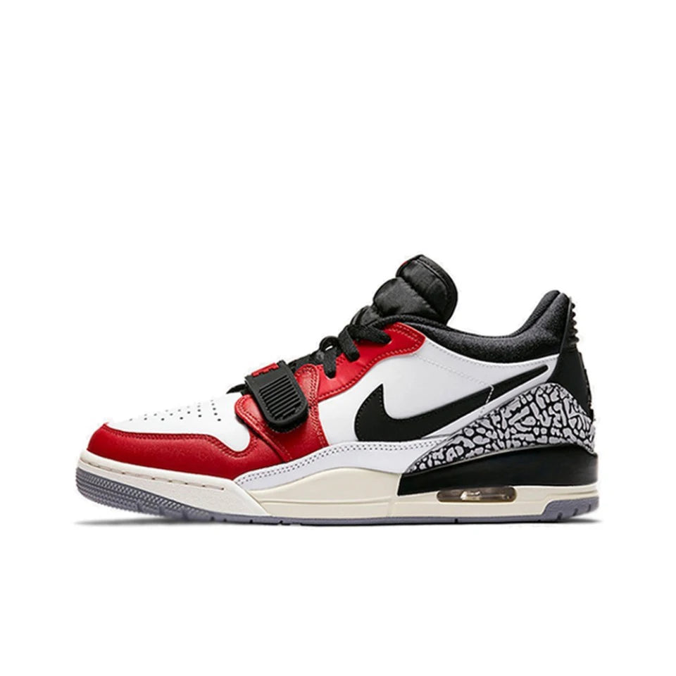 Original Air Jordan Legacy 312 Low 'Bulls' For Men's  Retro Casual Classic Street Basketball Shoes