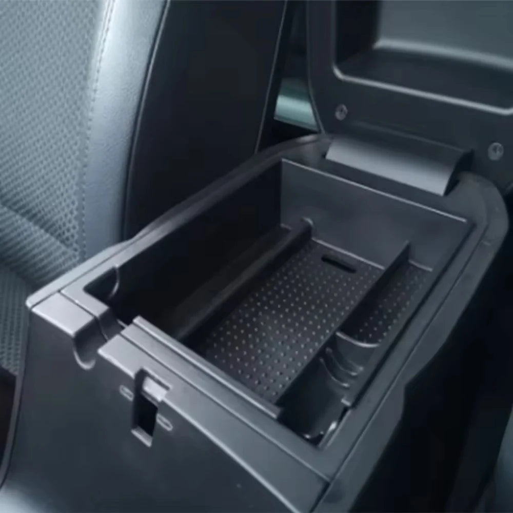 For Hyundai IX35 2011-2014 Armrest Box Storage Tray Plate Center Console Organizer Stowing Stuff Case Holder Accessories