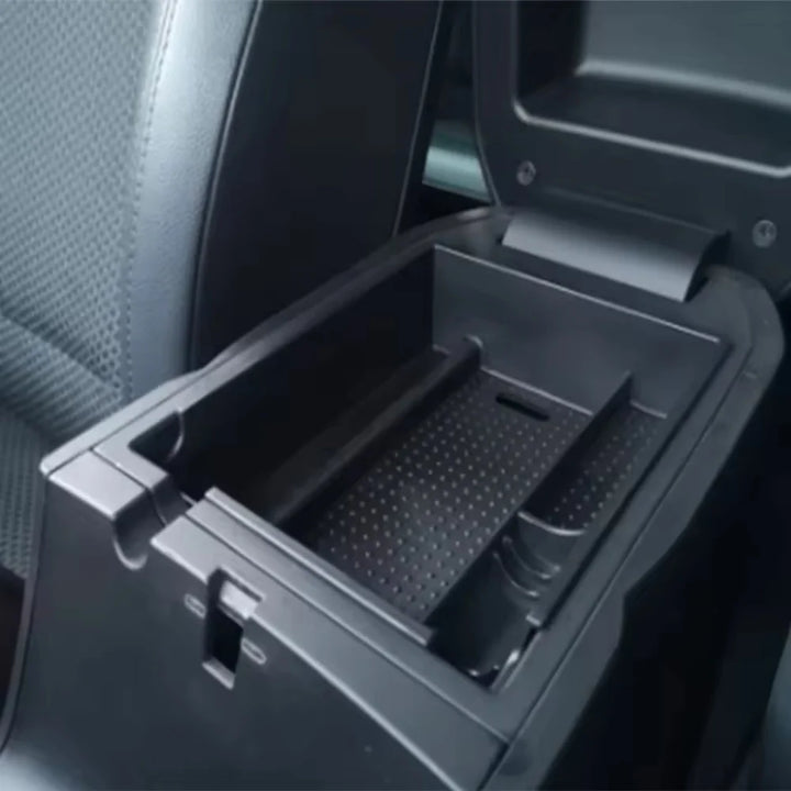 For Hyundai IX35 2011-2014 Armrest Box Storage Tray Plate Center Console Organizer Stowing Stuff Case Holder Accessories