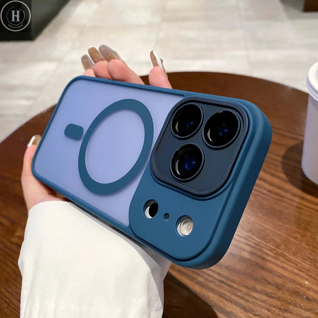 Luxury Matte Magnetic Wireless Charge Case For iPhone 17 Pro Max 17 Air 17 Pro 17 Lens Glass Film Clear Hard Bumper Back Cover Halalzen UK