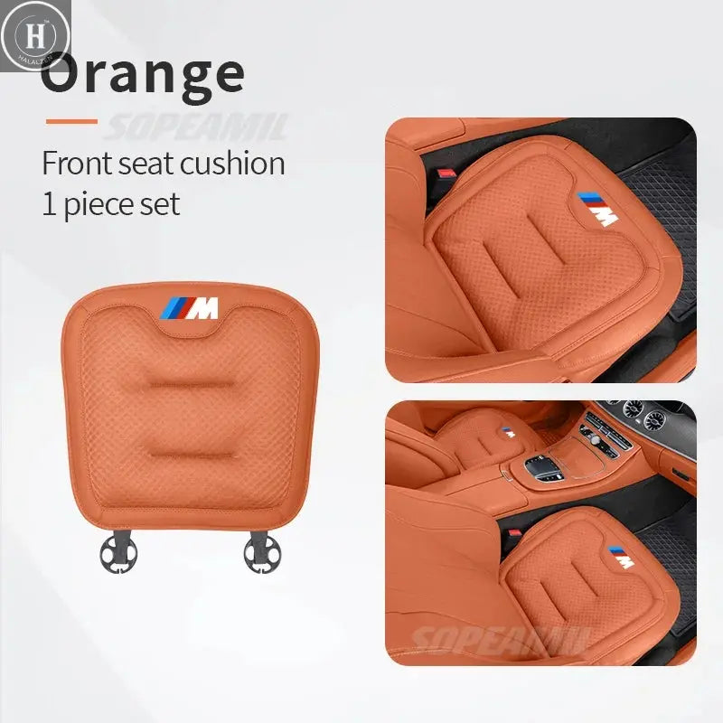 Car Seat Cushion Cover Breathable Ice Silk Seat Protector Pad BMW M M2 M3 M4 X1 X3 X5 X7 E39 E46 E60 E90 F10 F15 F20 F30 G20 G30 HALALZEN