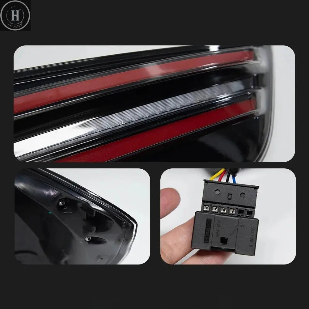 Car LED Tail Light Assemblies For BMW X5 F15 X5M F85 2014-2018  Auto Fog DRL Brake Turn Signal Lamp Plug and Play HALALZEN