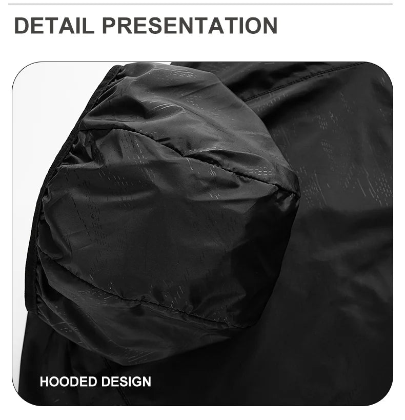 JNLN Men Women Hiking Jacket Waterproof Sun Protection Windbreaker Unisex Camping Climbing Outdoor Rain Coat Portable Clothes