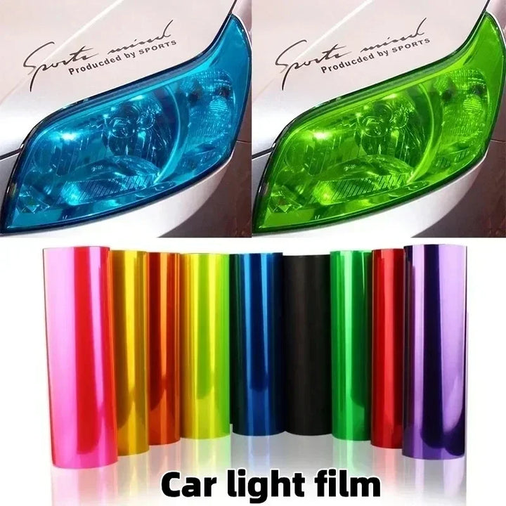30x60cm Amber Orange light film Car Fog Light Headlight Taillight Tint Vinyl Film Sheet Sticker Auto Body Film Cover Car Styling