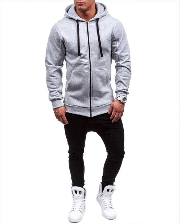 MRMT 2024 New Men's Hoodies Sweatshirts Zipper Hoodie Men Sweatshirt Solid Color Man Hoody Sweatshirts For Male Sweatshirts