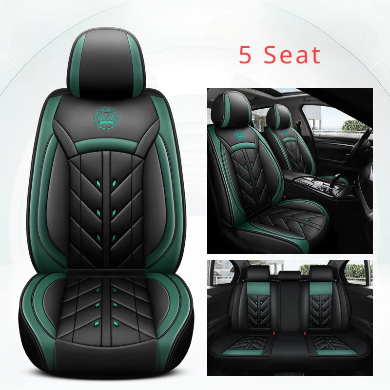 Universal Car Seat Cover for NISSAN All Models Qashqai Juke Leaf Armada Altima Cube Dualis Tiida Bluebird Accessories Interior