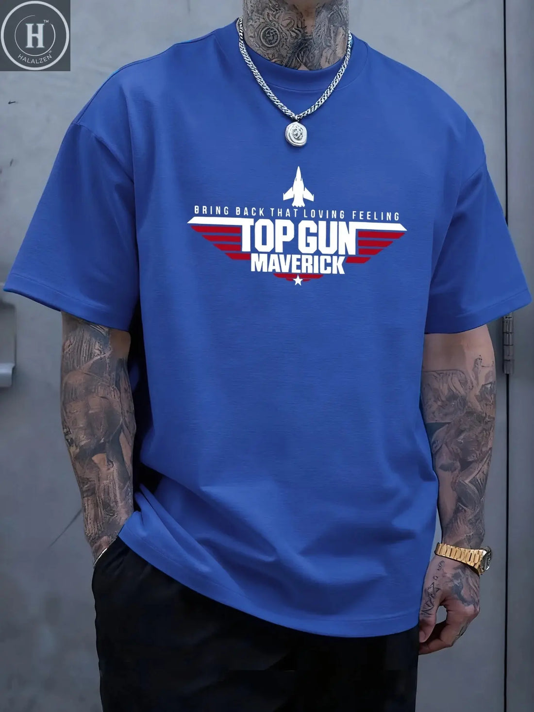 Top Gun Maverick Printing T Shirts Man Cotton Fashion T-Shirt Unisex Casual Oversize Clothes Soft Summer Trendy Street Tops HALALZEN
