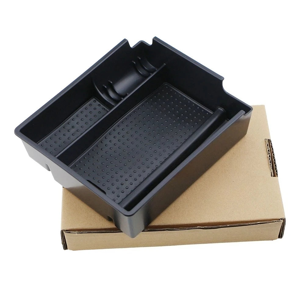 For Hyundai IX35 2011-2014 Armrest Box Storage Tray Plate Center Console Organizer Stowing Stuff Case Holder Accessories