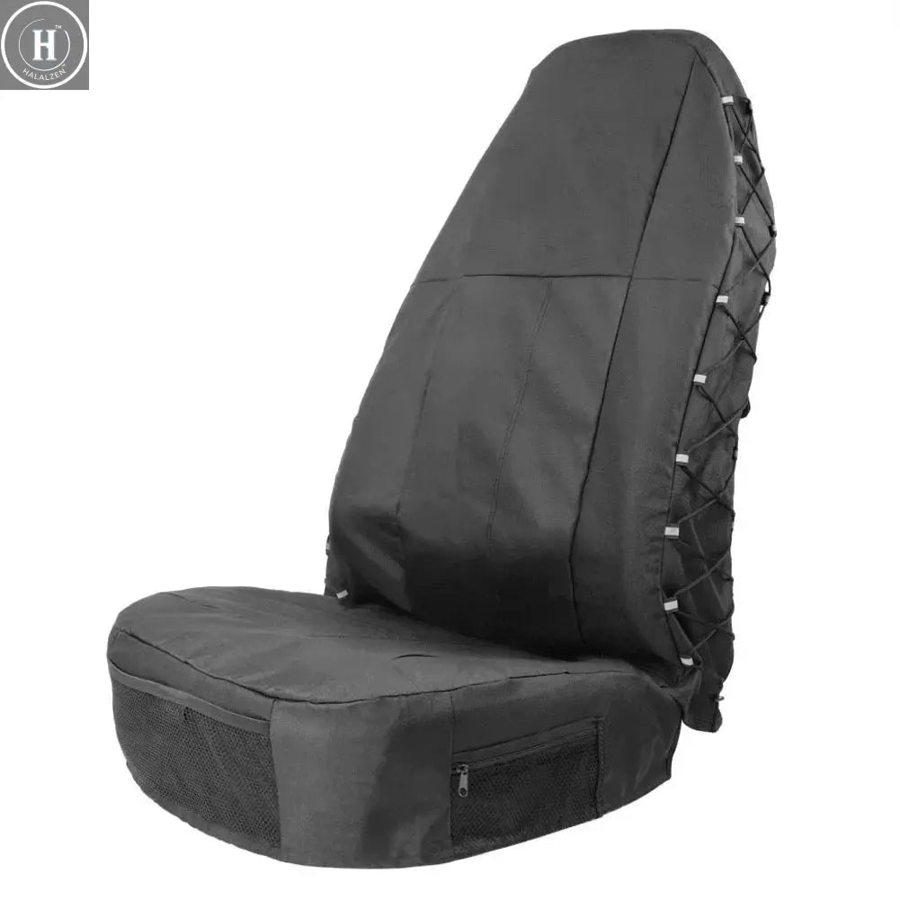 Universal Car Front Seat Covers 1PC Outdoor Parts Personal Adjustable with Seat Back Organizer Car Accessories for TIROL HALALZEN