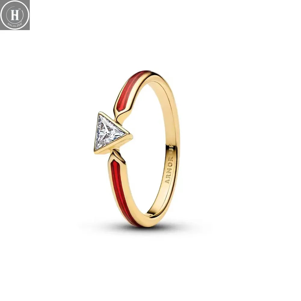 2026 Bestseller 925 Silver, Heart-Shaped Butterfly Ring, Sizes 6, 7, 8, 9, Perfect for European Women's Exquisite Charm Jewelry HALALZEN