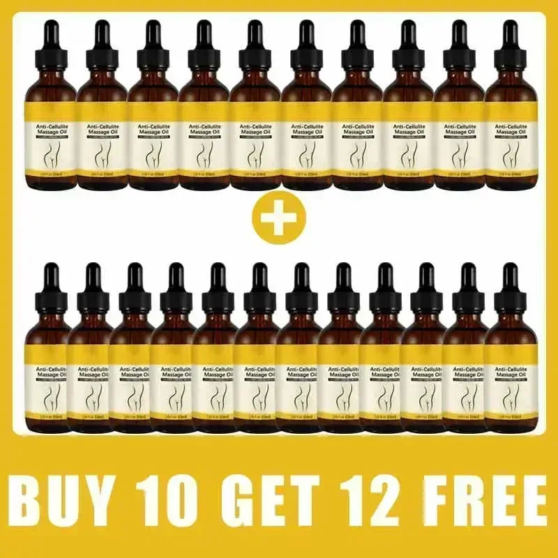 Fat Burning Fast Slimming Massage Oil  Belly Thigh Lose Weight Slim Down Natural Plant Beauty Health Extracted Essential Oils HALALZEN