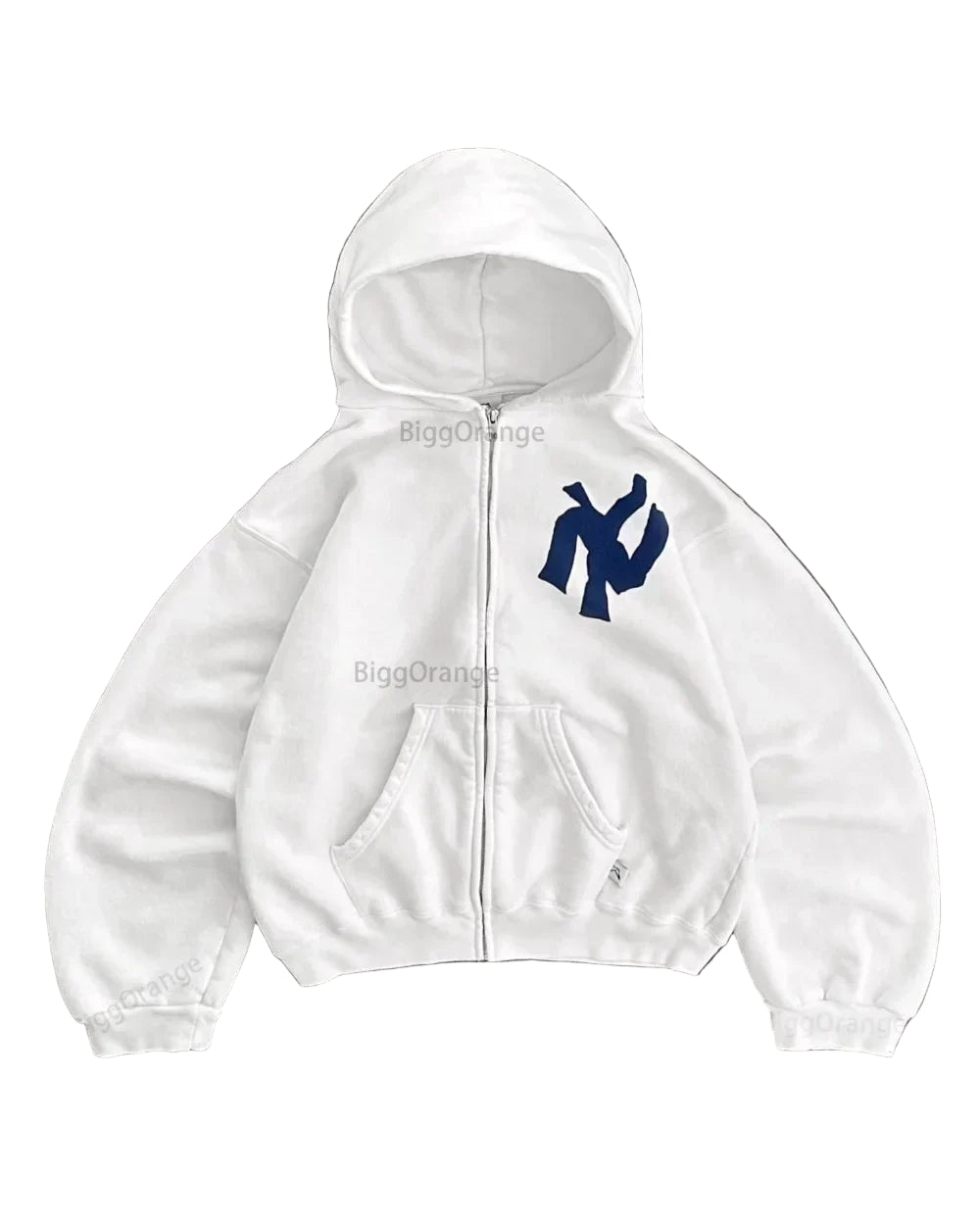 Y2K street clothing letter pattern hoodies