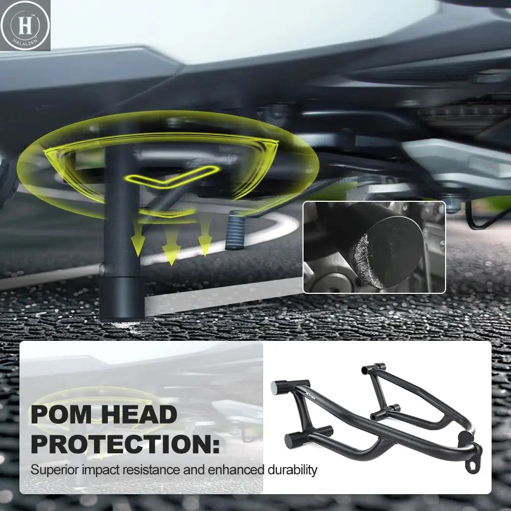 Fit For BMW S1000RR 2019-2022 S1000RRM 2022 Crash Bar Motorcycle Stunt Cage Engine Guard Bumpers Frame Protector Race Rail HALALZEN