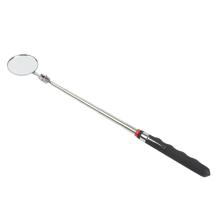 360 Degrees Inspection Mirror Adjustable Handle 24-72Cm Telescopic Mirror Telescopic Head Telescopic Folding Visitation Mirror