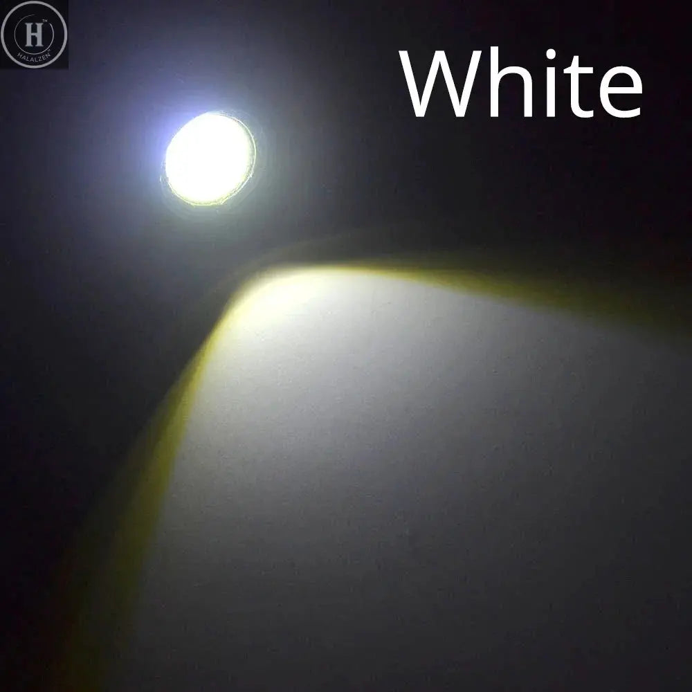 2X Auto White Red Blue 23mm Eagle Eye Daytime Running DRL Car Moto Backup Led Parking Turn Signal Brake Bulb Day Light Fog Lamp HALALZEN