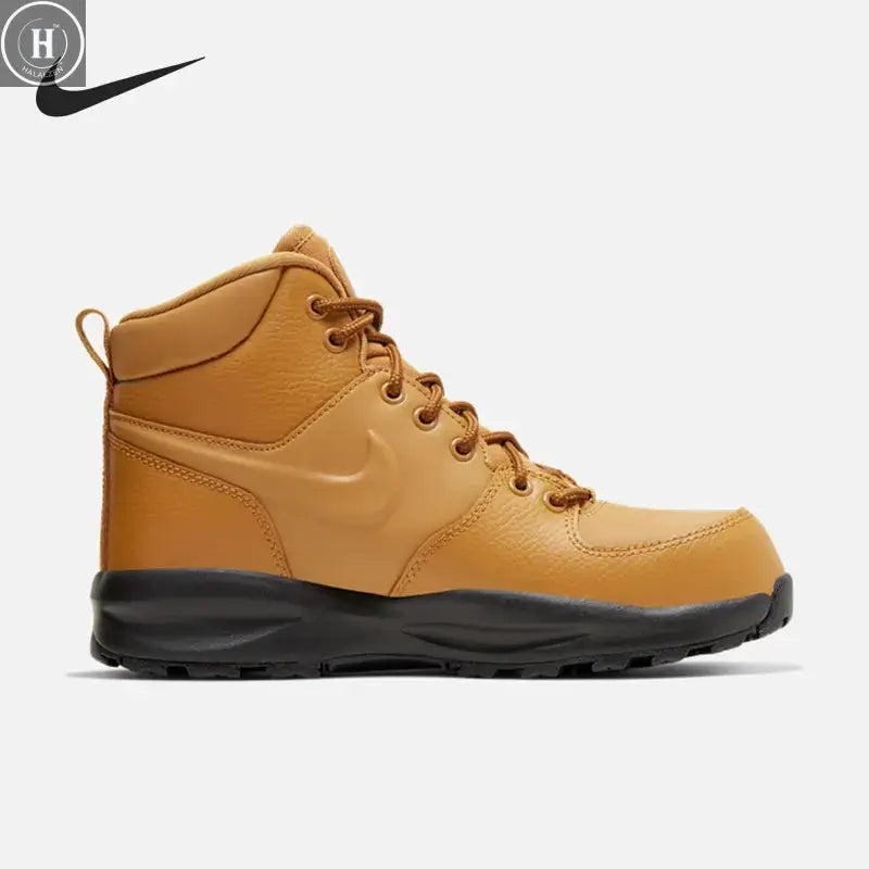 Nike genuine Manoa LTR (GS) Women's Big Kids' High-top Casual Shoes BQ5372-700 HALALZEN