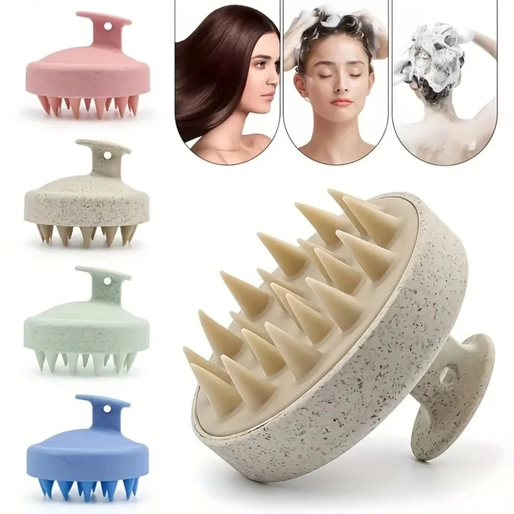 Soft Silicone Scalp Massage Brush