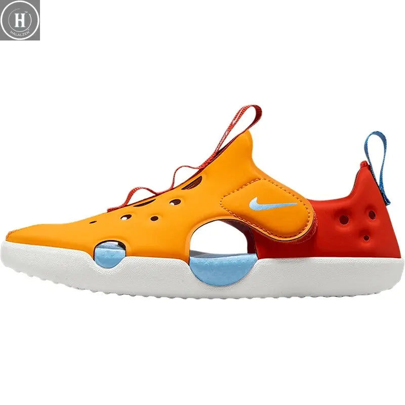 Nike Authentic Sunray Protect 4 Kids Breathable Covered Sandals HF6277-800 HALALZEN