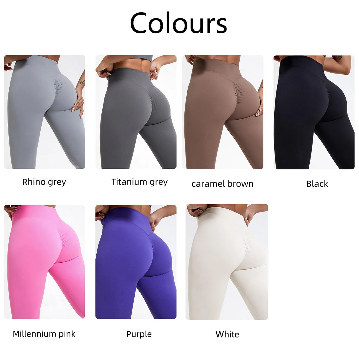 Push Up Booty Yoga Pants High Waist Sports Leggings Women Running Fitness Gym Leggings Women Workout Tights Yoga Clothing Female