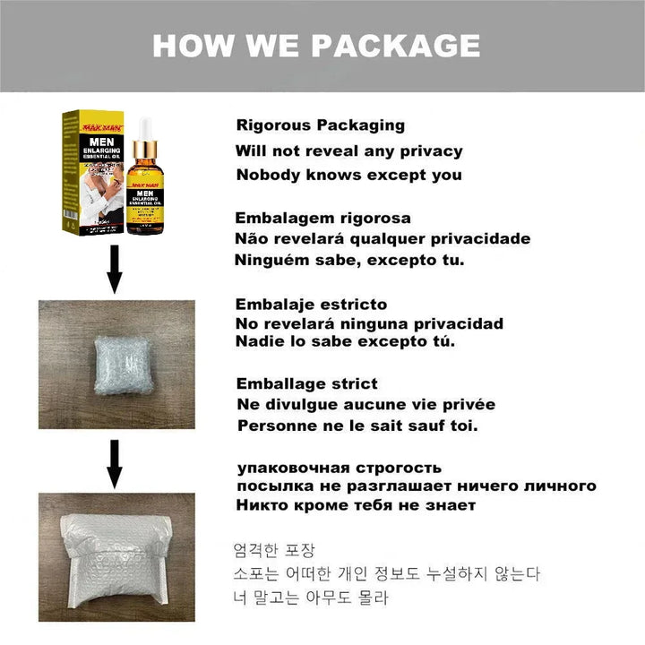 Men's p.enis g.rowth 2H oil