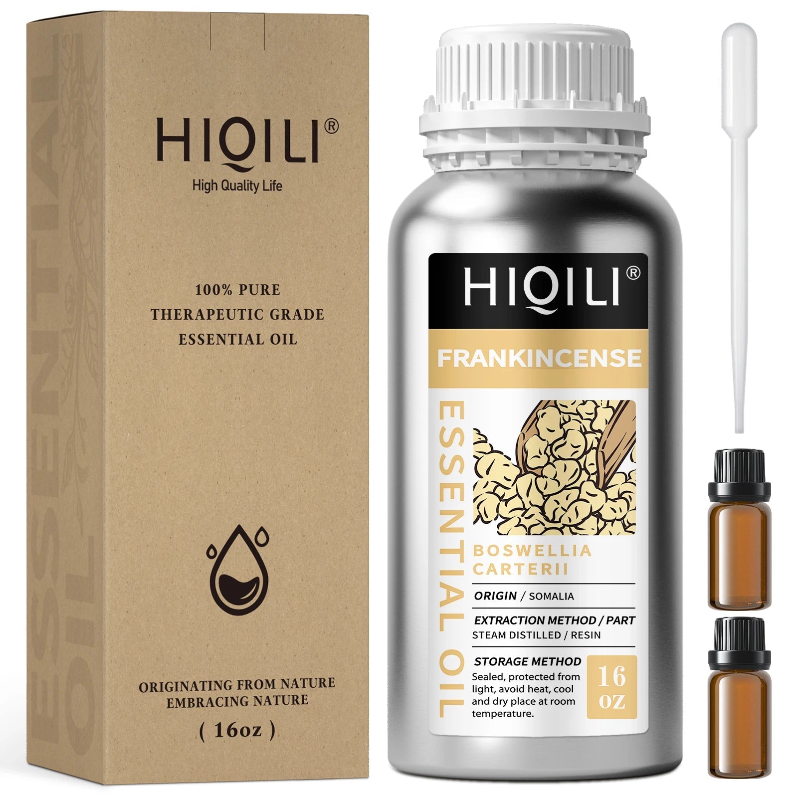 HIQILI 500mL Essential Oil, Cinnamon Peppermint Rosemary Vanilla Lavender Oil for DIY Candle& Soap Aomatherapy Diffuser Massage HALALZEN
