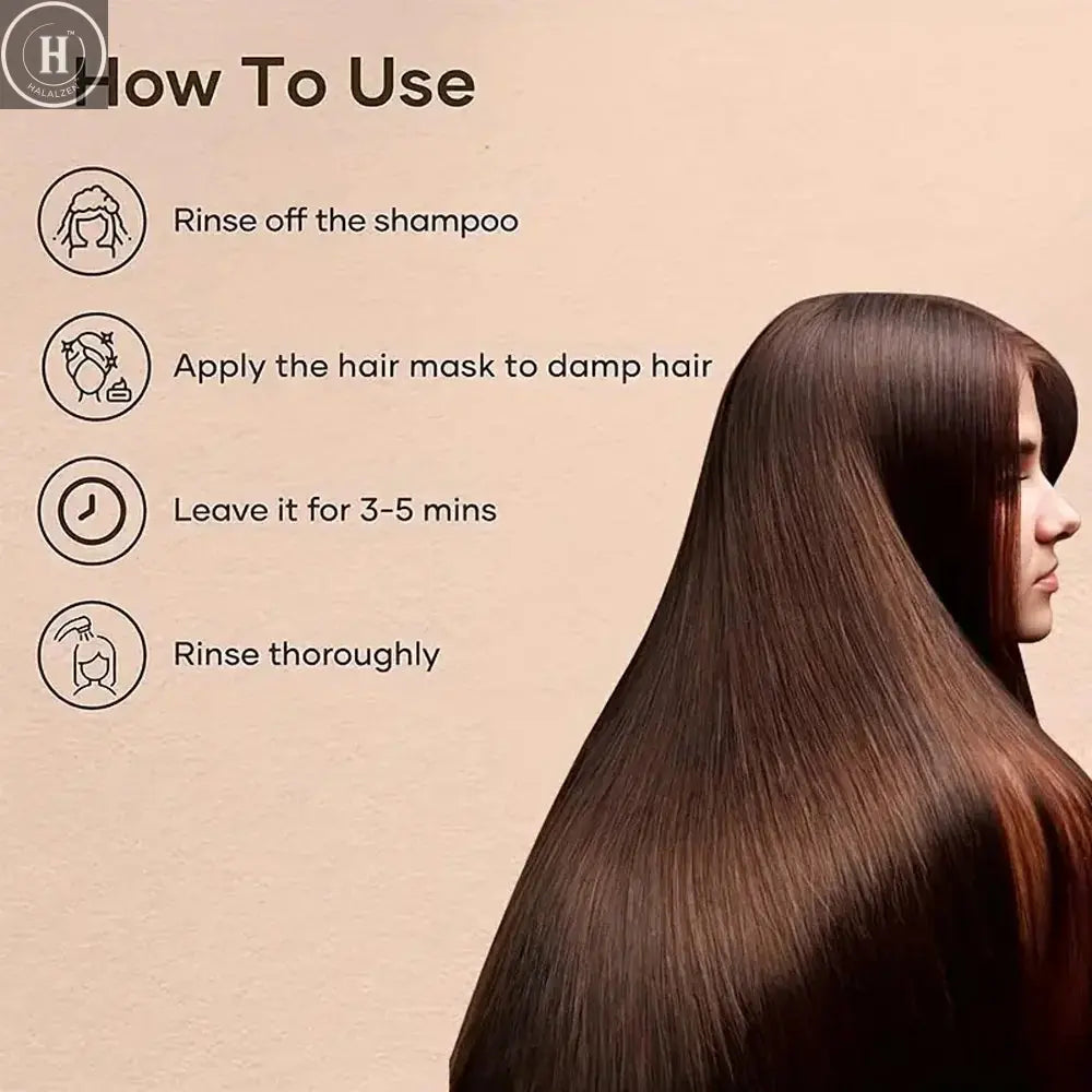 New Keratin Hair Mask For Maltreated Hair 5Seconds Repairing Damaged Frizzy Hairs Smoothing Nourish Straightening Hair Care 100g HALALZEN