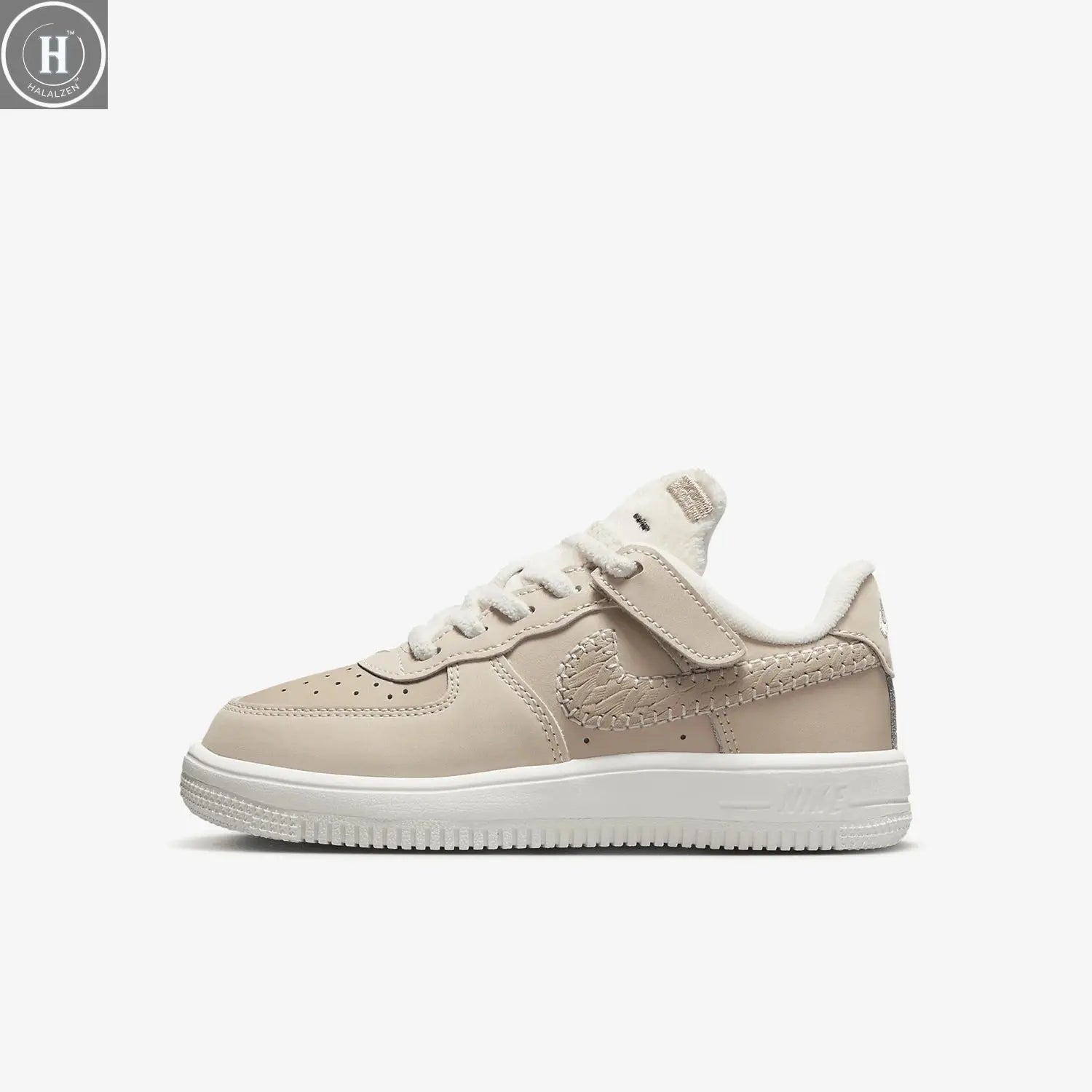 Nike genuine Force 1 Low SE EasyOn children's sports shoes FZ4514-100 HALALZEN