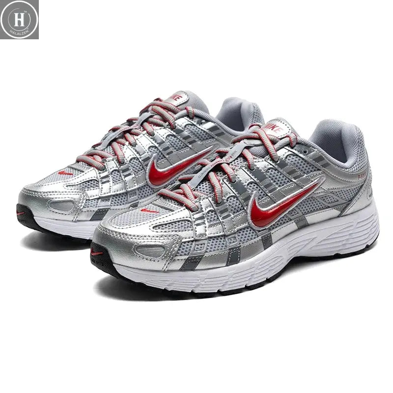 Nike Women's Shoes P-6000 Sports Shoes Retro Dad Shoes Fashionable Lightweight Casual Shoes for Older Children Hv5064-002 HALALZEN