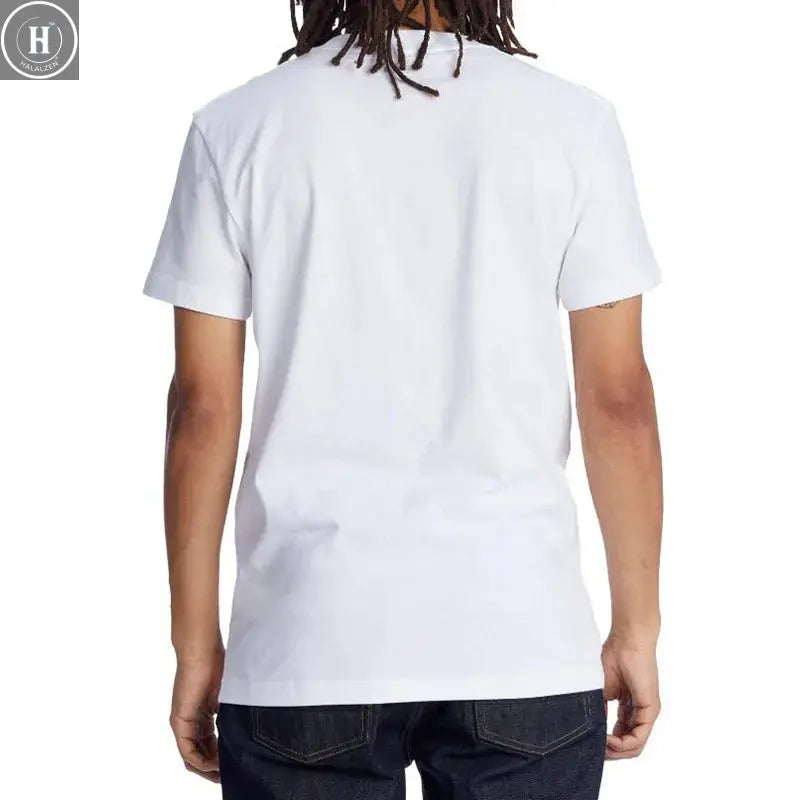 Men Fashion Casual Top Quality 100% Cotton Cool Funny Design Print Tshirt Loose Summer Men T Shirt O-neck Male Tees T-shirt Tops HALALZEN