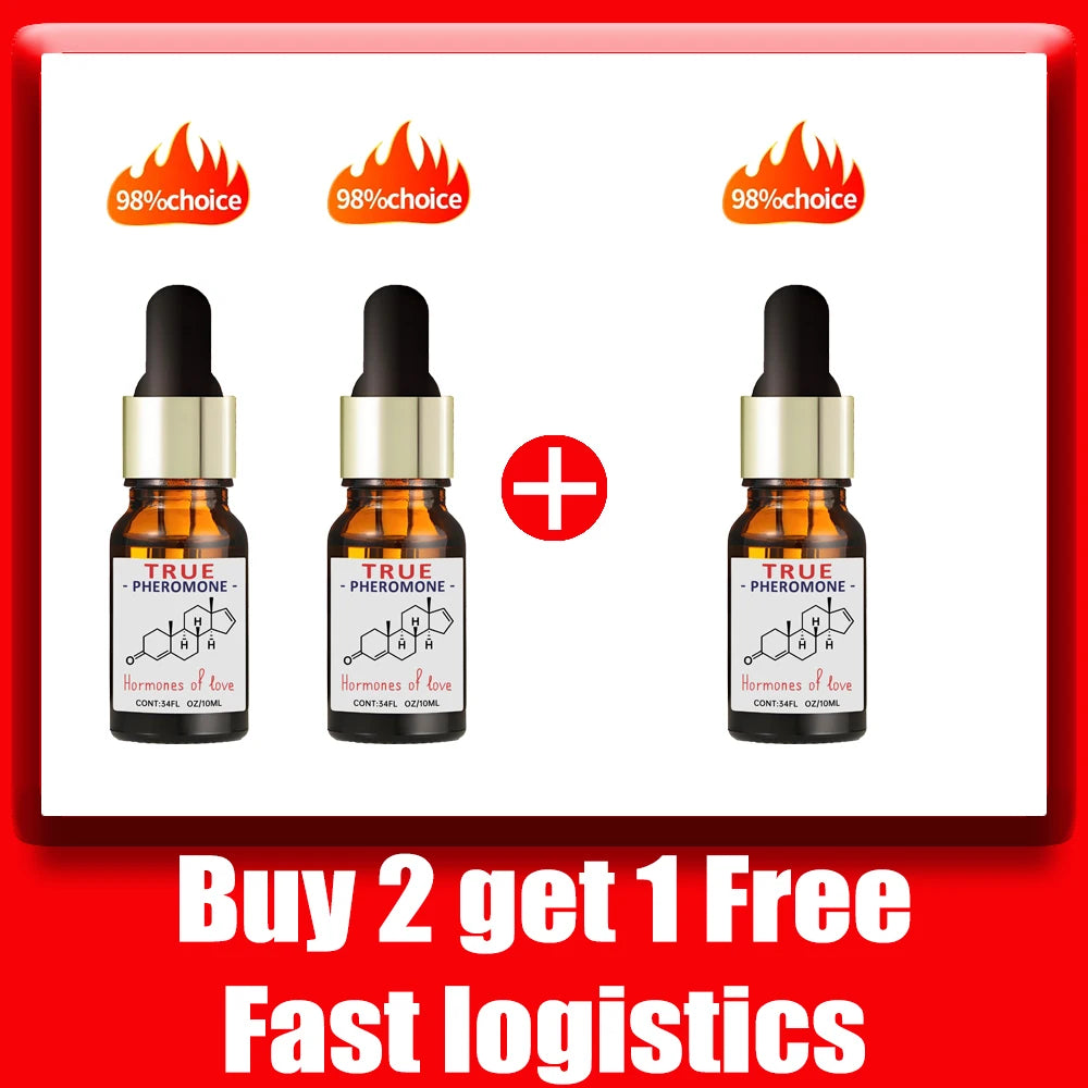 Pheromones attract the opposite sex, long-lasting essential oil suitable for business social events and date nights